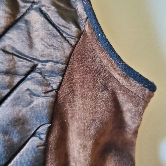 Papike Womens Brown Vest M Made In California Artisan Fabric Boho Funky Unique - Picture 3 of 9